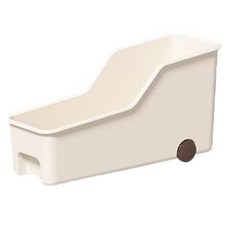 Celliving 附輪調味料罐收納盒, 奶油白, 1個