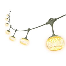 크레모아 스트링라이트 이너프7 LED 조명 파티라이트 캠핑랜턴, 카키, 1개