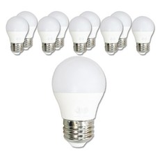 延河銀佳菲 LED 3段亮度調節調光小螺口燈泡 3W, 燈泡色, 10個