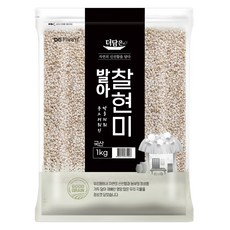 더담은 발아찰현미, 1kg, 1개