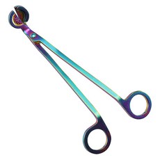 라벤티아 캔들 심지 커팅 가위, 레인보우, 1개