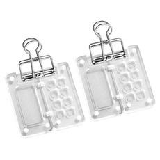 Make Mine 迷你水彩顏料 胡桃木盒 壓克力盒 壓克力, 8格, 2個