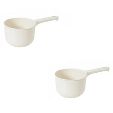 OKORO 多功能浴室水瓢, 白色, 2個