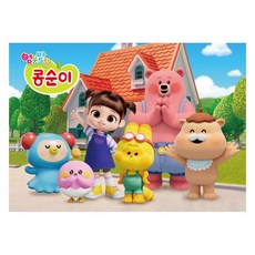 UNICORN 아동용 엉뚱발랄 콩순이 10000퍼즐, 1개, 130피스