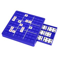 JoyKids 抽屜式數獨數字拼圖 腦力訓練桌遊, 1個, 混合色