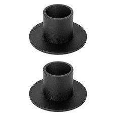 LAVENTIA 歐式風格蠟燭燭光裝飾燭台 Type 3 2入, 黑色