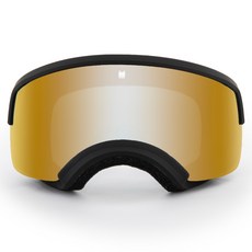 Pengineer 犬體工學 狗狗護眼 長頭型犬專用 護目鏡, 三色堇黑 + 三色堇金, 1個