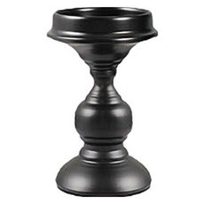 Laventia 立式復古燭台 小號, 黑色