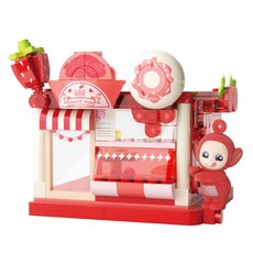 JAKi 佳奇 天線寶寶 小波 草莓店 相容積木, HK508, 1個