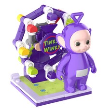 자키 텔레토비 보라돌이 관람차 호환블럭, 1개, HK501