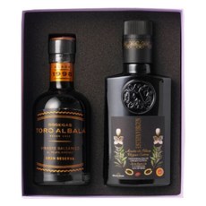 西班牙美味之旅輕量1號Toro Albalba巴薩米克醋經典 1998 200ml+Estefa初榨橄欖油 250ml組, 1組