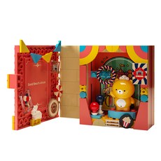 JAKi 佳奇 熊故事書相容積木, 1個, JK6336