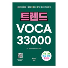 mindbox 品格 趨勢 VOCA 33000, Trend VOCA 33000, 不適用, 金泰亨, 李京珠, 李英鎮, 李英信 (作者)