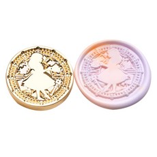 Fancy Flow 童話設計感封蠟印章頭, 1個, 愛麗絲