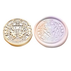 Fancy Flow 童話設計感封蠟印章頭, 1個, 火盃