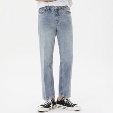 86로드 남성용 CHIP CROP TAPERED 데님