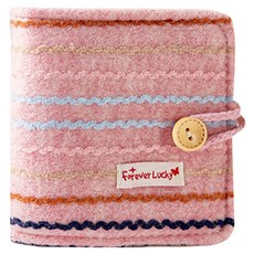 東亞PMS 拍立得小卡布面活頁相簿, 煙燻粉紅, 20張