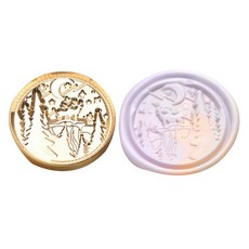 Fancy Flow 童話設計感封蠟印章頭, 1個, 森林中的小鹿斑比