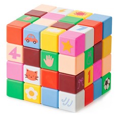 MY LITTLE TIGER 磁力魔術方塊彩色套組, 1組, 混色