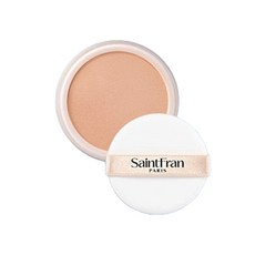 SaintFran W養膚氣墊粉餅補充包, peach, 1個