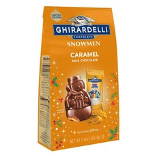 GHIRARDELLI 鷹牌 雪人牛奶巧克力焦糖, 164.9克, 1個