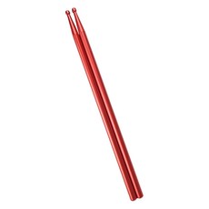 탑피아 심플 알루미늄 합금 드럼스틱, 레드, 1세트