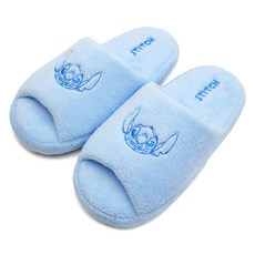 迪士尼 AD 史迪奇臉室內拖鞋, 藍色, 1個