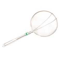 Willive 營業用全不鏽鋼管柄撈網 A型 細網 30cm, 1個