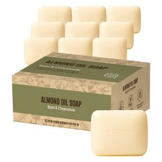 Natural Beauty 無窮花 杏仁油香皂 羅勒&洋甘菊, 90g, 10入