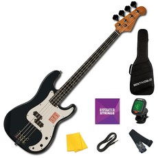 벤티볼리오 엘비스 프레슬리 시그니처 입문용 베이스기타, 미드나잇 네이비, 1개, EP1W