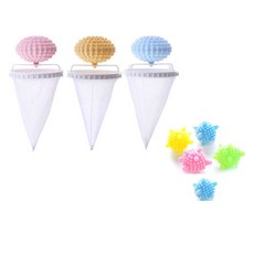 Kingsroad 防纏繞洗衣球 3入 + 防纏繞球 5入 套組, 1套, 混合色