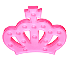 모스틱 마퀴라이트 인테리어 LED 무드등 한강 조명 리틀 크라운, 핑크