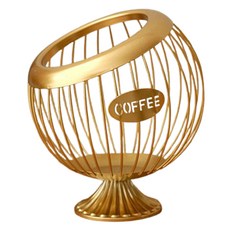 Taminayo 可愛便利咖啡膠囊收納盒 Premium, 金色, 1個