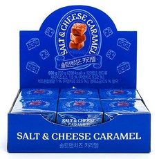 鹽與起司焦糖, 12個, 50g