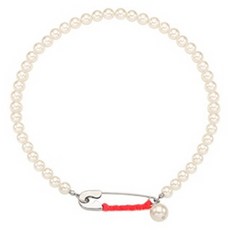 여성용 빈티지헐리우드 울 클립 모조 진주 목걸이 VH239ONE018B