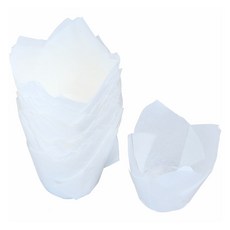 Bestom 雪紡蛋糕紙杯, 白色, 50個