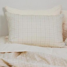 슬라운드 알러메디 그리드 부드러운 알러지케어 베개커버