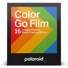 Polaroid 寶麗萊 Go 黑色邊框底片 16入 雙包裝, 單一商品, 1個