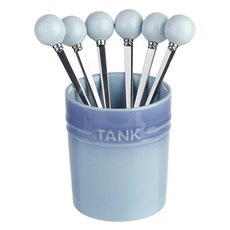 plala 漸層茶叉組, 1套, 藍色