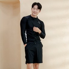 aquatica 男款拉鍊防磨衣上下套裝 AQAMBA-PZ