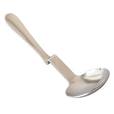 波浪不鏽鋼料理湯勺, 單一顏色, 1個