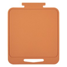 디자인앤쿠 실리콘 미니 도마, 브라운, 1개