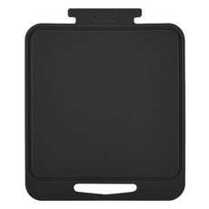 디자인앤쿠 실리콘 미니 도마, 블랙, 1개