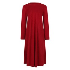 페이릿 퀸이즈 여성용 데일리 골지 니트 원피스