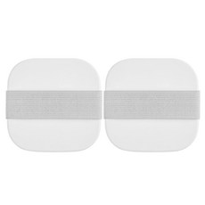 MONACO OLIVE 可重複使用黏性軟墊毛髮灰塵去除器, 2個, 白色