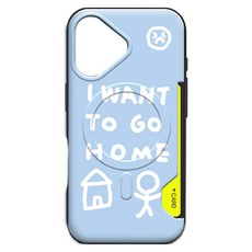 디자인플러스 맥세이프 디자인 카드범퍼 집갈래 휴대폰 케이스