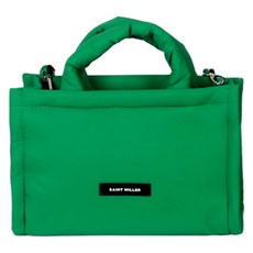 SaintMiller 3Way鋪棉絎縫托特包, 綠色