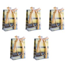 Toppia 高級夜空直式購物袋, 5個, 混合色