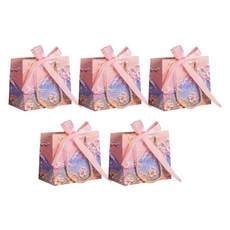 Toppia 簡潔雲山畫購物袋, 5個, 繩把