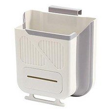 Celliving 可調節長度掛式垃圾桶, 牛奶白